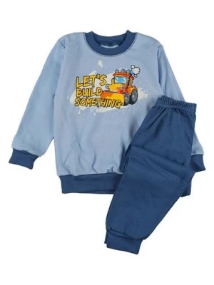 Zdjęcie produktu Chłopięca niebieska piżama z nadrukiem Tup Tup TUP TUP
