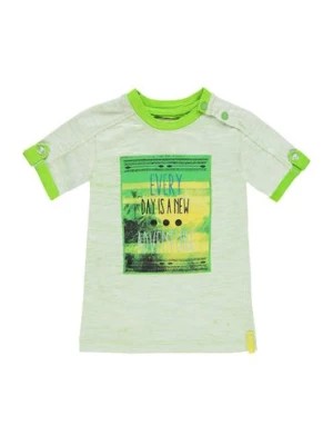 Zdjęcie produktu Chłopięca niemowlęca bluzka z krótkim rękawem zielona Kanz