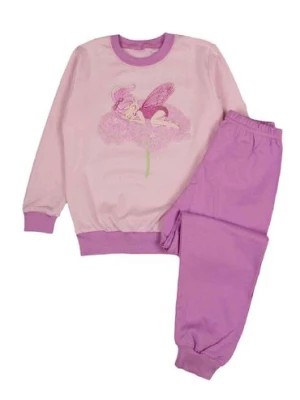 Zdjęcie produktu Ciepła dziewczęca piżama różowo-fioletowaTup Tup- wróżka TUP TUP