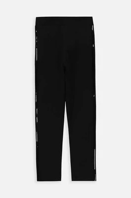 Zdjęcie produktu Coccodrillo legginsy dziecięce kolor czarny gładkie