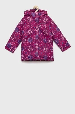 Zdjęcie produktu Columbia kurtka przeciwdeszczowa dziecięca kolor różowy