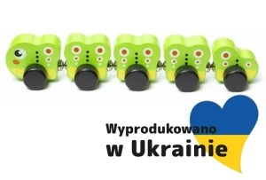 Zdjęcie produktu Cubika, Drewniana, gąsienica z magnesami