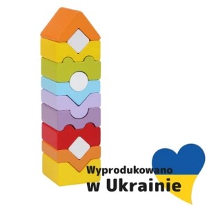 Zdjęcie produktu Cubika, Drewniana wieża LD-11