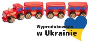 Zdjęcie produktu Cubika, Drewniany pociąg z magnesami