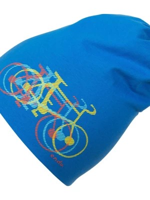 Zdjęcie produktu Czapka cienka dla dziecka, z rowerem, niebieska Endo