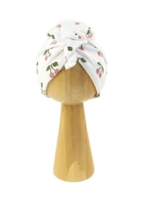 Zdjęcie produktu Czapka dziewczęca typu turban w wisienki Nicol