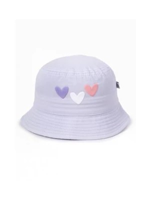 Zdjęcie produktu Czapka letnia kapelusz dziewczęcy serduszka Yoclub