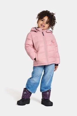 Zdjęcie produktu Didriksons kurtka zimowa dziecięca RODI KIDS JACKET kolor różowy