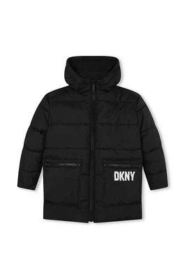 Zdjęcie produktu Dkny parka dwustronna kolor czarny DKNY