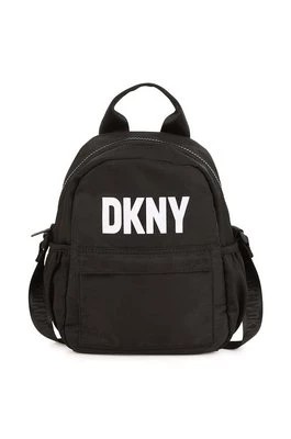 Zdjęcie produktu Dkny plecak dziecięcy kolor czarny mały z nadrukiem DKNY