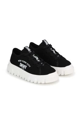 Zdjęcie produktu Dkny sneakersy dziecięce kolor czarny DKNY