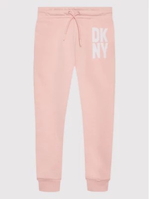 Zdjęcie produktu DKNY Spodnie dresowe D34A70 M Różowy Regular Fit