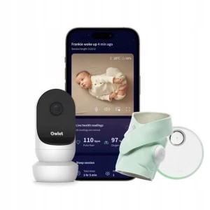Zdjęcie produktu ﻿Dream Sock Miętowy + Owlet Cam 2