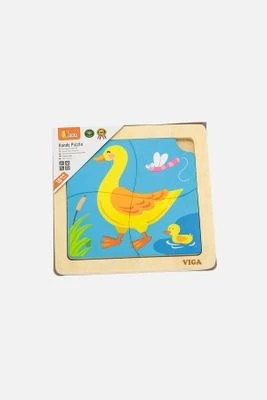 Zdjęcie produktu Drewniane Puzzle Kaczuszka VIGA TOYS
