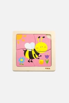Zdjęcie produktu Drewniane Puzzle Pszczoła VIGA TOYS