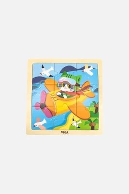 Zdjęcie produktu Drewniane Puzzle Samolot VIGA TOYS