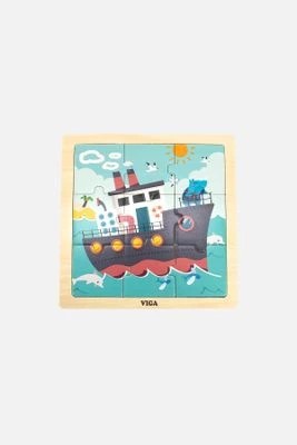 Zdjęcie produktu Drewniane Puzzle Statek VIGA TOYS