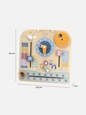 Zdjęcie produktu Drewniany Kalendarz i Zegar VIGA TOYS