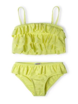 Zdjęcie produktu Dwuczęściowy kostium kąpielowy dziewczęcy- zółty Minoti