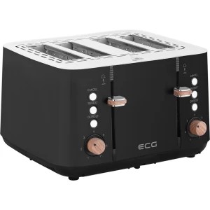 Zdjęcie produktu ECG ST 4768 toster Timber Black 4-Home