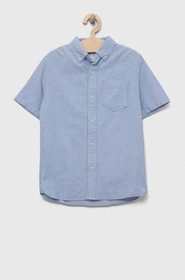 Zdjęcie produktu GAP koszula bawełniana dziecięca kolor niebieski Gap