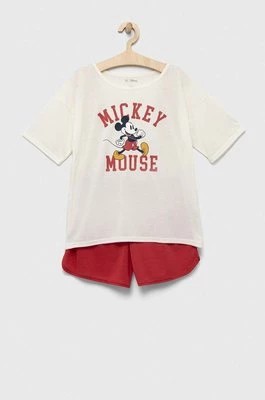 Zdjęcie produktu GAP piżama dziecięca x Disney kolor różowy z nadrukiem Gap