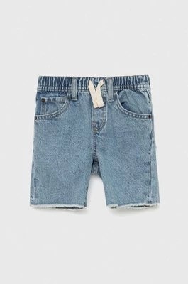 Zdjęcie produktu GAP szorty jeansowe dziecięce kolor niebieski gładkie regulowana talia Gap
