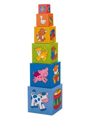 Zdjęcie produktu Goki Piramidka - 12 m+ rozmiar: onesize