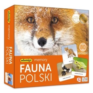 Zdjęcie produktu Gra memory Fauna Polski Adamigo