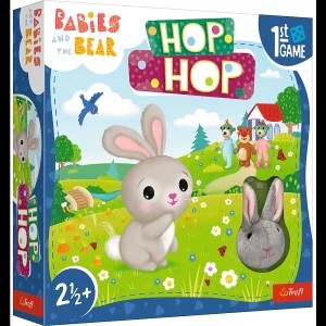 Zdjęcie produktu Gra planszowa Hop Hop! Bobaski i Miś