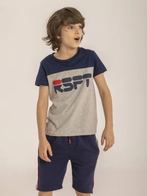 Zdjęcie produktu Granatowe szorty dresowe dla chłopca- Rspt Minoti