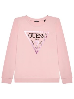 Zdjęcie produktu Guess Bluza J74Q10 KAUG0 Różowy Regular Fit