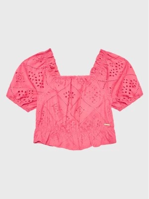 Zdjęcie produktu Guess Bluzka J3GH02 WFGJ0 Różowy Regular Fit