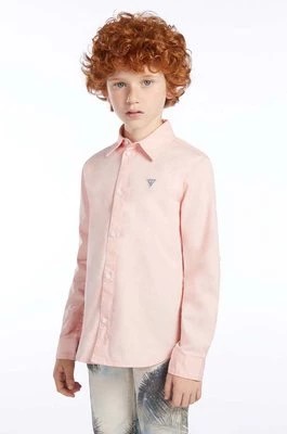 Zdjęcie produktu Guess koszula dziecięca kolor różowy