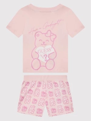 Zdjęcie produktu Guess Piżama H1BT07 K8HM0 Różowy Regular Fit