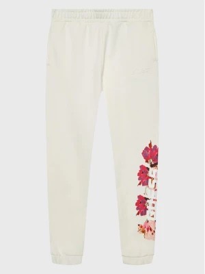 Zdjęcie produktu Guess Spodnie dresowe J3RQ14 K68I3 Biały Regular Fit
