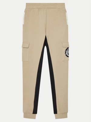 Zdjęcie produktu Guess Spodnie dresowe L4YQ12 KA6R4 Beżowy Regular Fit