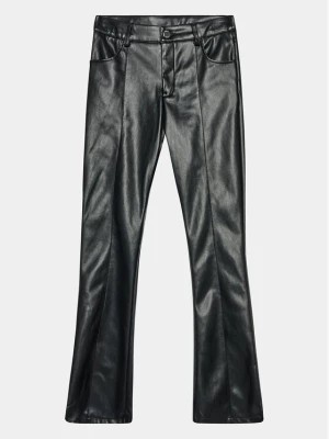Zdjęcie produktu Guess Spodnie skórzane J3BB04 WE8D0 Czarny Regular Fit