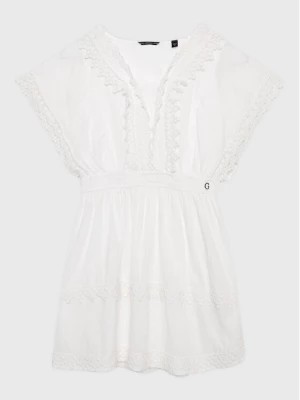 Zdjęcie produktu Guess Sukienka codzienna J3GK41 WFDN0 Biały Regular Fit