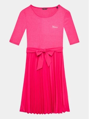 Zdjęcie produktu Guess Sukienka codzienna J3YK28 RC1S0 Różowy Regular Fit