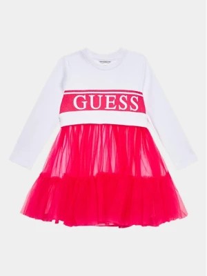 Zdjęcie produktu Guess Sukienka codzienna K3YK07 KB8R0 Biały Regular Fit