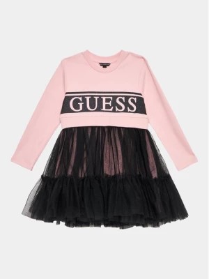 Zdjęcie produktu Guess Sukienka codzienna K3YK07 KB8R0 Różowy Regular Fit
