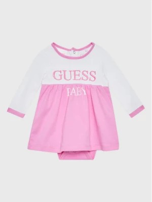 Zdjęcie produktu Guess Sukienka codzienna S2RG07 KA6W0 Różowy Regular Fit