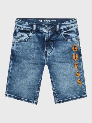 Zdjęcie produktu Guess Szorty jeansowe L3GD13 D4GV0 Niebieski Regular Fit