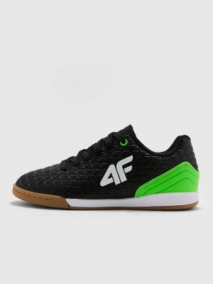 Zdjęcie produktu Halowe buty piłkarskie dziecięce - czarne 4F