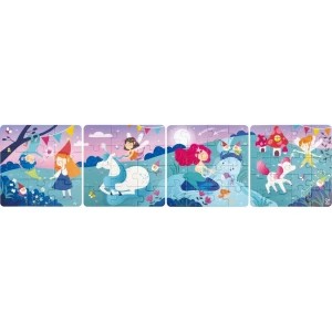 Zdjęcie produktu Hape Puzzle - Kraina bajek