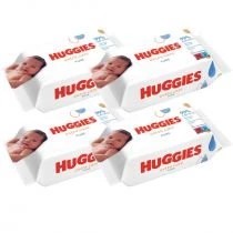 Zdjęcie produktu Huggies Chusteczki nawilżane Pure Extra Care Zestaw 4 x 56 szt.