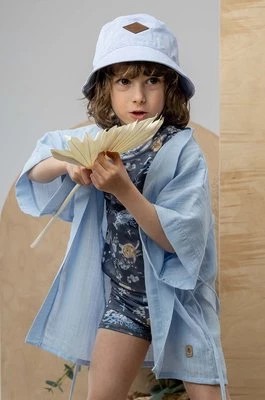 Zdjęcie produktu Jamiks kapelusz bawełniany dziecięcy MURSI kolor niebieski bawełniany