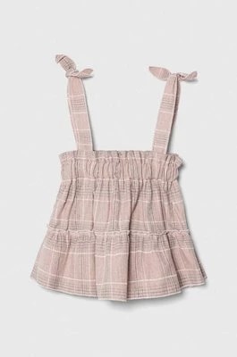 Zdjęcie produktu Jamiks spódnica bawełniana niemowlęca kolor różowy mini rozkloszowana