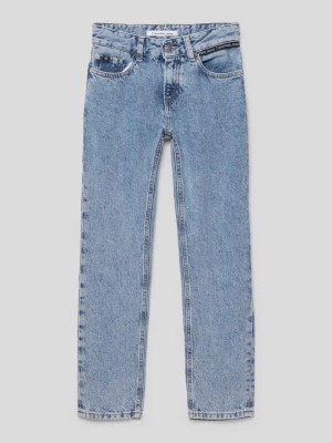 Zdjęcie produktu Jeansy o kroju regular fit z naszywką z logo model ‘VINTAGE OCEAN’ Calvin Klein Jeans